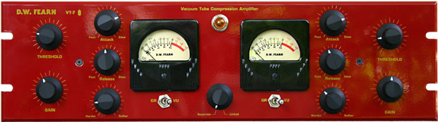 D.W.Fearn VT-7 stereo tube compressor