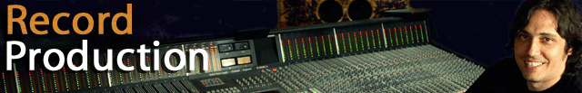 Record Production for record producers and recording studios and anyone in the music business