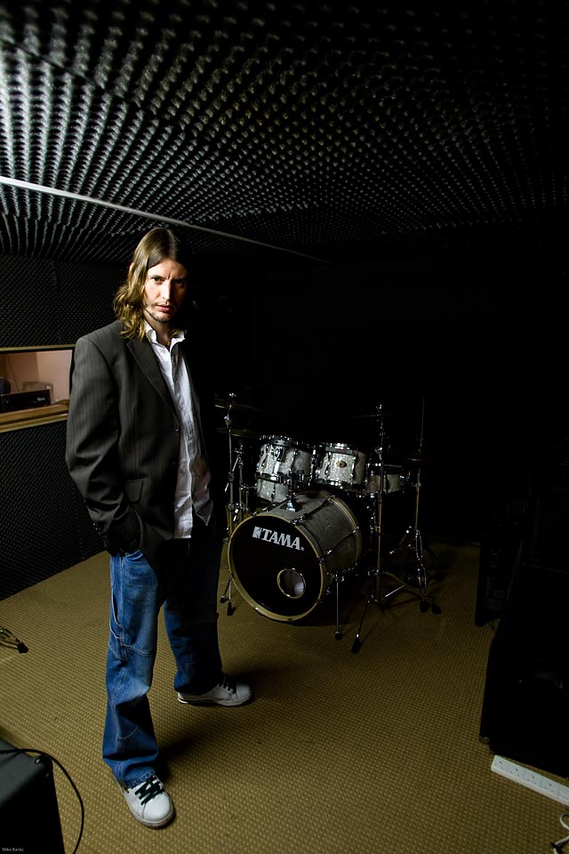 AT Music studios recording live area