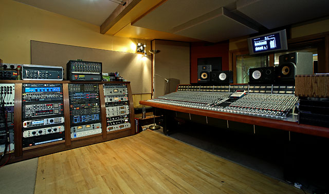 control room of beethoven street studios