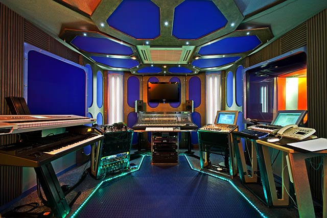 control room at chestnut studio london