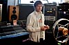 music producer dan carey at his home studio