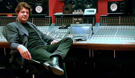 record producer ed buller in the recording studio talks on camera about his unique talent and techniques