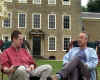 Tony Platt being interviewed by George Shilling