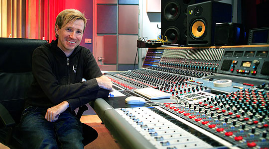 record producer kk at rak recording studios london