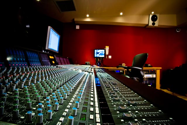 SSL Duality mixing console at modern world