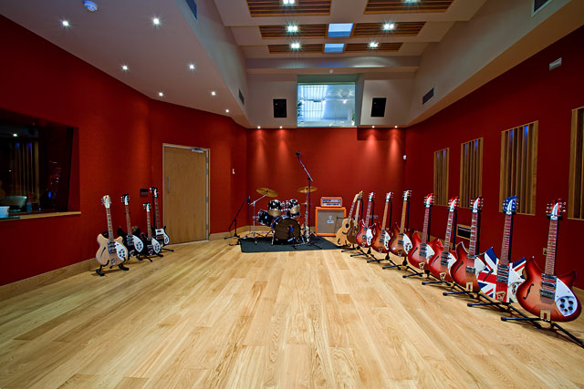 modern world recording area