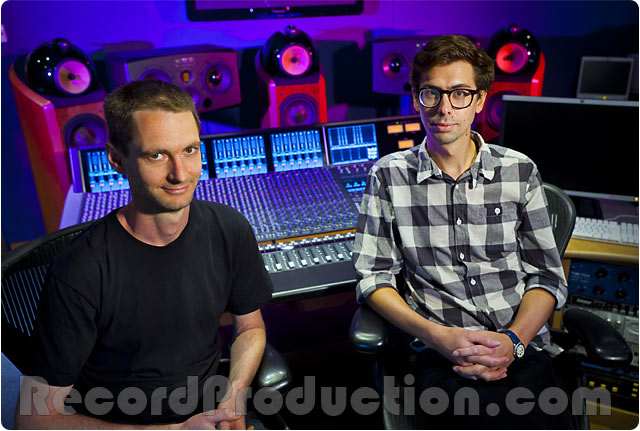 abbey road studios recording engineers sam okell and chris bolster