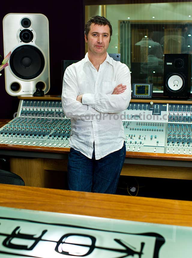 record producer chris sheldon at kore studios
