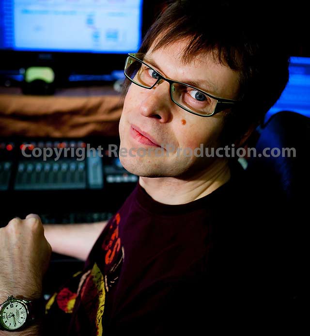 close up photo of record producer and musician george shilling