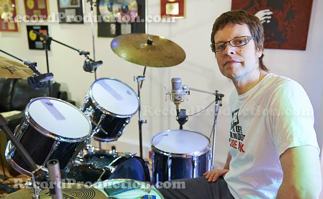george shilling shows how to record drums