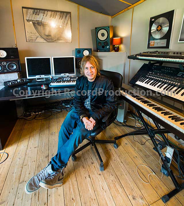 Music producer Jake Gosling at Sticky Studios