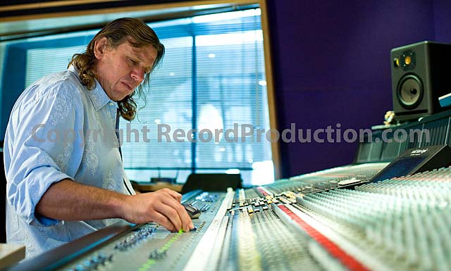kevin shirley, record producer, at Metropolis Studios London