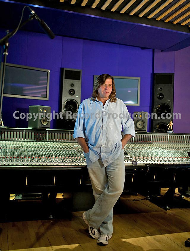 kevin shirley, record producer, at Metropolis Studios London