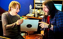 Vinyl disk mastering at Metropolis Studios