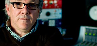 Legendary record producer Trevor Horn in the recording studio SARM