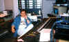 Rolf behind the console