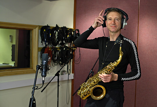 snake davis at rooksmere recording studios