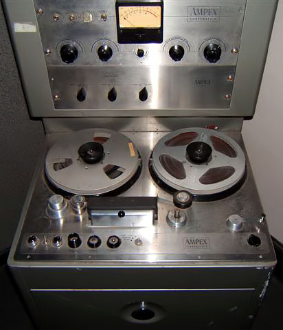 Sund studios - ampex tape recorder