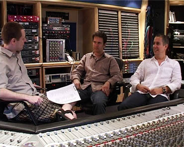 Watch John Holliday and Trevor Steel while taking a breat at Air Studios, London.
